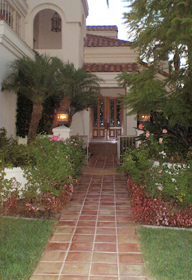 Saltillo Pavers, Sealed - Huntington Beach, Orange County